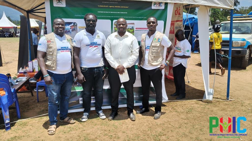 PHIC team at the PHIC exhibition table during World Contraception Day 2026